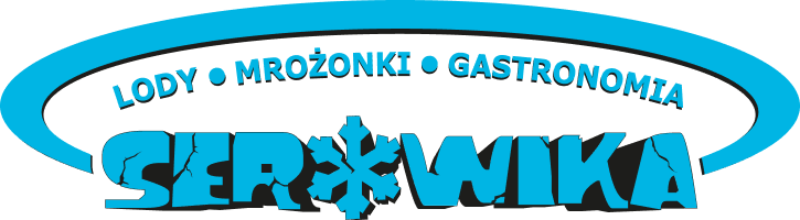 Logo firmy Ser-Wika - Lody, mrożonki, gastronomia.